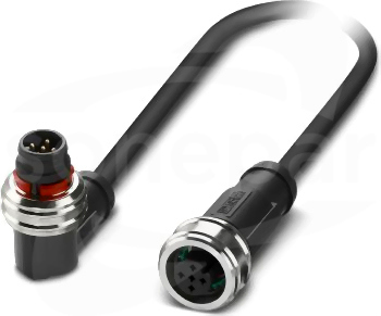 SAC-5P-P12MR/ 0,3-PUR/P12FS Kabel czujnika/urządzenia wykonawczego