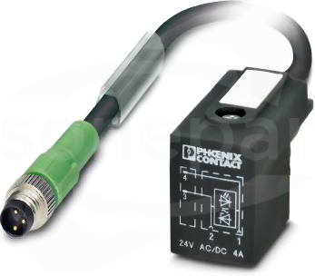 SAC-2P-M8MS/5,0-PUR/BI-1L-Z180 Kabel czujnika/urządzenia wykonawczego