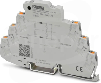 TTC-6-SFP-24AC-PT Urządzenie z ochroną przed przepięciami z filtrem