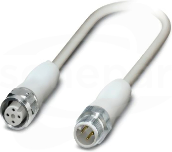 SAC-4P-M12MS/3,0-500/M12FS FB Kabel czujnika/urządzenia wykonawczego