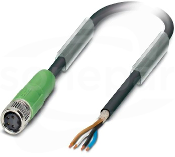 SAC-4P-15,0-PUR/M 8FS SH Kabel czujnika/urządzenia wykonawczego