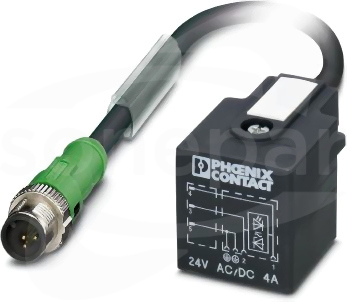 SAC-3P-M12MS/0,6-PUR/A-1L-Z KS Sensor/actuator cable