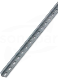 NS 15 BLK PERF 2000MM VPE 10 Szyna DIN z otworami