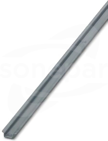 NS 15 BLK UNPERF 2000MM VPE 10 Szyna nośna, bez otworów