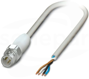 SAC-4P-M12MS/10,0-600 HD Kabel czujnika/urządzenia wykonawczego