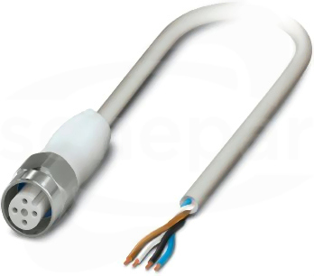 SAC-4P-3,0-600/M12FS HD Kabel czujnika/urządzenia wykonawczego