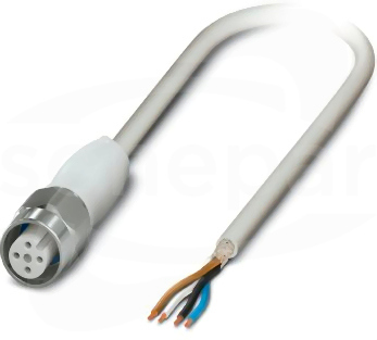 SAC-4P-20,0-600/M12FS SH HD Kabel czujnika/urządzenia wykonawczego