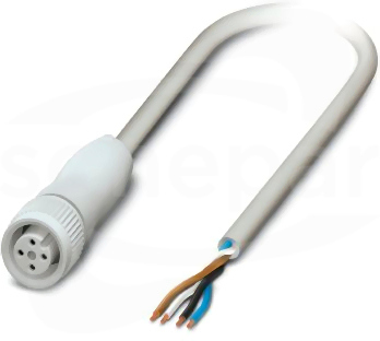 SAC-4P-1,5-600/M12FS FB Kabel czujnika/urządzenia wykonawczego