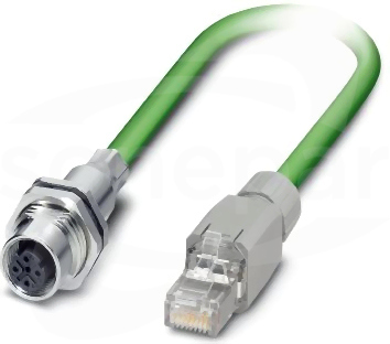 VS-M12FSBPS-IP20-93B/0,5 Przewód