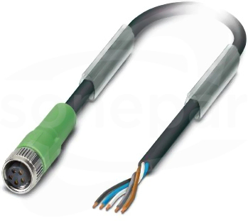 SAC-5P- 1,5-115/M 8FSB Kabel czujnika/urządzenia wykonawczego