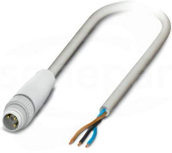 SAC-3P-M 8MS/ 1,5-600 FB Kabel czujnika/urządzenia wykonawczego