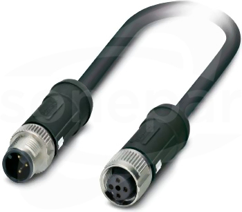 SAC-3P-MS/ 2,0-28R/FS SCO RAIL Kabel czujnika/urządzenia wykonawczego