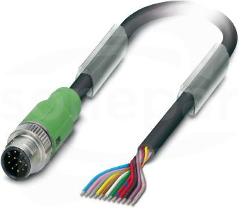 SAC-12P-MS/10,0-PUR SCO Kabel czujnika/urządzenia wykonawczego