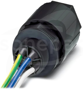 QPD W 4PE6,0 12-20 M25 1,0 BK Przepust kablowy