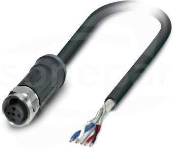 SAC-5P- 3,0-92X/M12FS SH OD Kabel systemowy magistrali