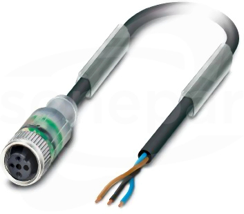 SAC-3P-10,0-PUR/M12FS-2L Przewód czujnikowy