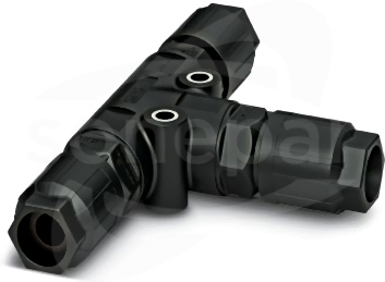 QPD T 3PE1,5 3X4-9 BK Rozdzielacz T