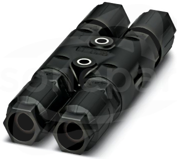 QPD H 2PE1,5 4X4-9 BK Rozdzielacz H