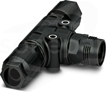 QPD T 4PE1,5 2X9-14 BK Rozdzielacz T