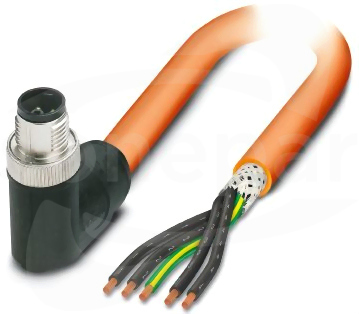SAC-5P-M12MRK/ 3,0-PUR PE SH Kabel mocy