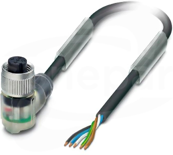 SAC-5P- 3,0-PVC/M12FR-3L Kabel czujnika/urządzenia wykonawczego