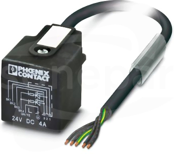 SAC-5P- 3,0-PVC/AD-2L Kabel czujnika/urządzenia wykonawczego