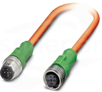 SAC-5P-M12MS/1,0-810/M12FS Przewód czujnikowy PUR 5-żył.1m