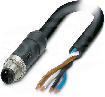 SAC-4P-M12MSL/ 5,0-110 Kabel mocy