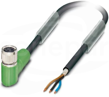 SAC-3P- 3,0-PUR/M 8FR SH Kabel czujnika/urządzenia wykonawczego