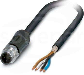 SAC-4P-M12MS/10,0-28X SH OD Kabel czujnika/urządzenia wykonawczego