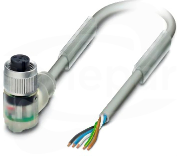 SAC-5P-10,0-802/M12FR-3L Kabel czujnika/urządzenia wykonawczego