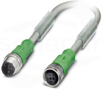 SAC-3P-M12MS/ 0,6-800/M12FS Kabel czujnika/urządzenia wykonawczego