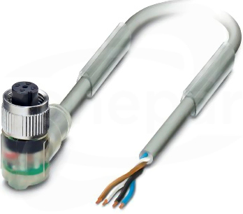 SAC-4P- 3,0-800/M12FR-3L Kabel czujnika/urządzenia wykonawczego