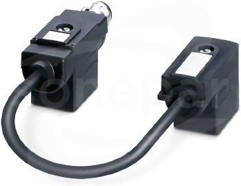 SAC-MR/0,1-116/2XBI-1L-Z SCO Adapter z podwójnym wtykiem zaworowym