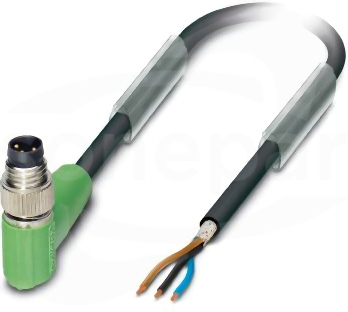 SAC-3P-M 8MR/10,0-PUR SH Kabel czujnika/urządzenia wykonawczego