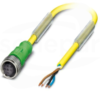 SAC-4P-10,0-240/M12FS Kabel czujnika/urządzenia wykonawczego