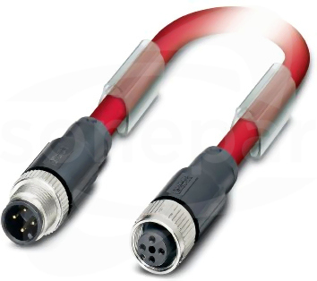 SAC-4P-M12MS/ 0,6-990/M12FS Kabel systemowy magistrali