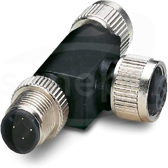 SAC-4P-M12T/2XM12 CCL Rozdzielacz T