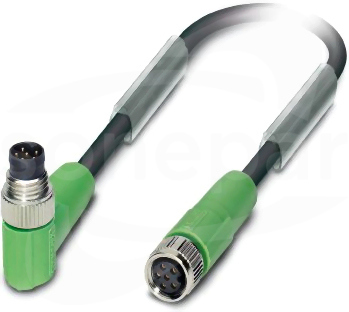 SAC-6P-M 8MR/ 5,0-PUR/M8FS Kabel czujnika/urządzenia wykonawczego