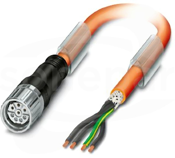 K-7E - OE/010-D03/M23 F8 Wtyk kabla powlekany tworzywem sztucznym