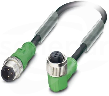 SAC-3P-M12MS/ 0,3-PUR/M12FR B Kabel czujnika/urządzenia wykonawczego