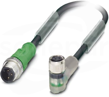 SAC-3P-M12MS/ 1,0-PUR/M 8FR-2L Kabel czujnika/urządzenia wykonawczego