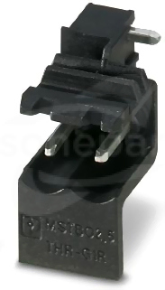 MSTBO 2,5/ 2-G1R THRR32 BK Gniazdo do PCB