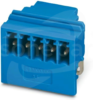 MCO 1,5/ 5-G1L-3,5 BU Gniazdo do PCB
