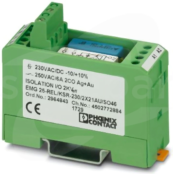 EMG 25-REL/KSR-230/2X21AU/SO46 Moduł przekaźnikowy