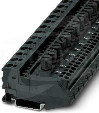DT 6/2,5-DREHSILA 250 (5X20) Zabezpieczający zacisk szeregowy