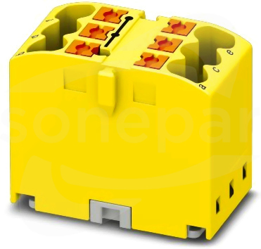 PTFIX 6X2,5 YE Blok rozdzielczy