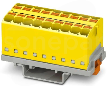 PTFIX 18X4-NS35 YE Blok rozdzielczy
