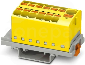 PTFIX 10/12X4-NS35 YE Blok rozdzielczy