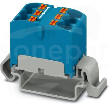 PTFIX 6X4-NS35A BU Blok rozdzielczy